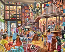Cover art for White Mountain Puzzles Local Bookstore - 1000 Piece Jigsaw Puzzle