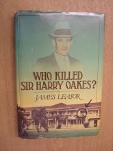 Cover art for Who Killed Sir Harry Oakes?