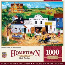 Cover art for MasterPieces 1000 Piece Jigsaw Puzzle for Adult, Family, Or Kids - Changing Times - 19.25" X 26.75" - Family Owned American Puzzle Company