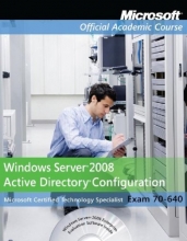 Cover art for Exam 70-640 Windows Server 2008 Active Directory Configuration with Lab Manual Set, Textbook (Microsoft Official Academic Course Series)