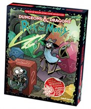 Cover art for Dungeons & Dragons vs Rick and Morty (D&D Tabletop Roleplaying Game Adventure Boxed Set)