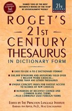 Cover art for Roget's 21st Century Thesaurus: Updated and Expanded 3rd Edition, in Dictionary Form (21st Century Reference)