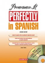 Cover art for Pronounce it Perfectly in Spanish: with Audio CDs (Pronounce it Perfectly Series)