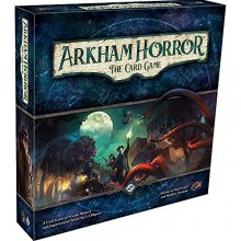 Cover art for Arkham Horror The Card Game | Horror Game | Mystery Game | Cooperative Card Games for Adults and Teens Ages 14 and up | 1-2 Players | Average Playtime 1-2 Hours | Made by Fantasy Flight Games