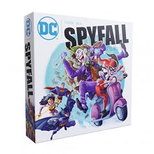 Cover art for DC Spyfall - The Perfect Party Game - Find The Joker Before Time Runs Out - For 3 to 8 Players - Board Games for Teens and Adults - Featuring Batman, Superman, Wonder Woman, and More - Ages 13+