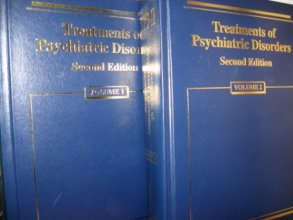 Cover art for Treatments of Psychiatric Disorders (2 Volume Set)