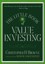 Cover art for The Little Book of Value Investing (Little Books. Big Profits)