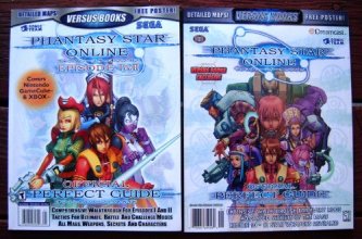 Cover art for 2x VERSUS BOOKS PHANTASY STAR EPISODE I&II Vol 50 & PHANTASY STAR ONLINE Vol 23 Official Perfect Guide (Versus Books Perfect Guide)