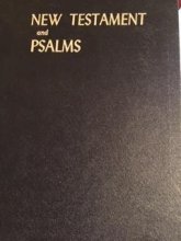 Cover art for The New Testament and the Book of Psalms, King James Version 1611 (Large Print)