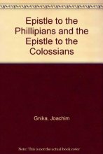Cover art for Epistle to the Phillipians and the Epistle to the Colossians