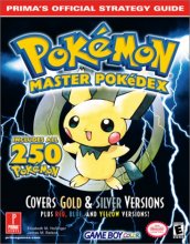 Cover art for Pokemon Master Pokedex: Prima's Official Strategy Guide