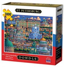 Cover art for St Petersburg 1000 Piece Jigsaw Puzzle by Dowdle Folk Art