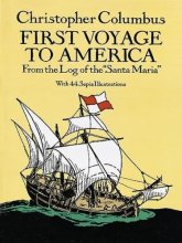 Cover art for First Voyage to America: From the Log of the "Santa Maria" (Dover Children's Classics)