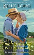 Cover art for An Amish Courtship on Ice Mountain