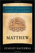 Cover art for Matthew (Brazos Theological Commentary on the Bible)