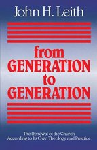 Cover art for From Generation to Generation (ANNIE KINKEAD WARFIELD LECTURES)