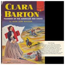 Cover art for Clara Barton, founder of the American Red Cross; (Landmark books, 58)