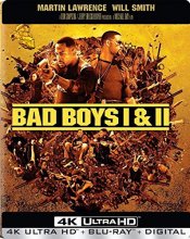 Cover art for Bad Boys 1 & 2(4K Ultra HD+Blu-ray+Digital,2018)Steelbook-NEW-Free Shipping