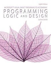 Cover art for Microsoft Visual Basic Programs to Accompany Programming Logic and Design