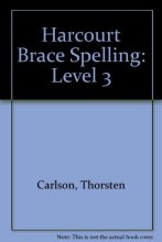 Cover art for Harcourt Brace Spelling: Level 3