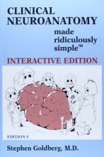 Cover art for Clinical Neuroanatomy Made Ridiculously Simple