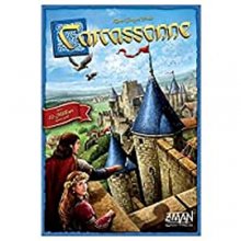 Cover art for Carcassonne Board Game (BASE GAME) | Family Board Game | Board Game for Adults and Family | Strategy Board Game | Medieval Adventure Board Game | Ages 7 and up | 2-5 Players | Made by Z-Man Games