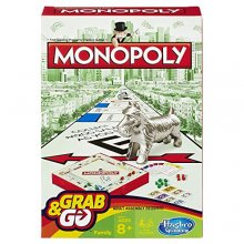 Cover art for Monopoly Grab and Go Game (Travel Size)