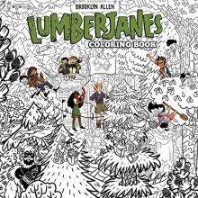 Cover art for Lumberjanes Coloring Book