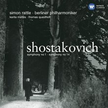Cover art for Shostakovich: Symphonies Nos. 1 & 14