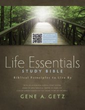 Cover art for Life Essentials Study Bible, Brown/Green LeatherTlouch: Biblical Principles to Live By