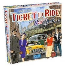Cover art for Ticket to Ride New York Board Game | Family Board Game | Board Game for Adults and Family | Taxi Game | Ages 8+ | For 2 to 4 players | Average Playtime 10-15 minutes | Made by Days of Wonder