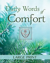 Cover art for Daily Words of Comfort - Large Print (Deluxe Daily Prayer Books)