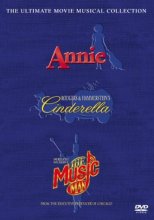 Cover art for Ultimate Musical Movies Box Set (Meredith Willson's The Music Man (2003) / Cinderella (1997) / Annie (1999))