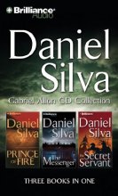 Cover art for Daniel Silva Gabriel Allon CD Collection: Prince of Fire, The Messenger, The Secret Servant (Gabriel Allon Series)