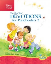 Cover art for The One Year Devotions for Preschoolers 2: 365 Simple Devotions for the Very Young (Little Blessings)