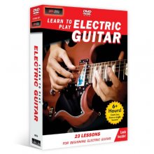 Cover art for Learn to Play Electric Guitar (4-DVD) for beginners
