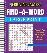 Cover art for Brain Games - Find-a-Word (Large Print)