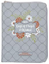 Cover art for 365 Days of Prayer for Women Ziparound Devotional (Faux Leather) – Guided Prayers and Devotions for Women, Perfect Gift for Holidays, Birthdays, and More (Ziparound Devotionals)