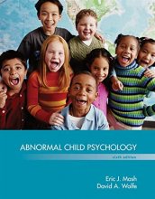 Cover art for Abnormal Child Psychology