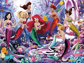 Cover art for Ceaco - Disney - Ariel and her Sisters - Oversized 300 Piece Jigsaw Puzzle