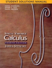 Cover art for Student Solutions Manual for Stewart's Single Variable Calculus
