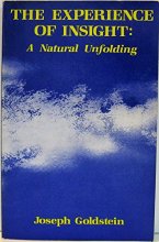 Cover art for The Experience of Insight: A Natural Unfolding
