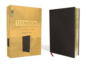 Cover art for KJV, Thompson Chain-Reference Bible, Handy Size, Bonded Leather, Black, Red Letter