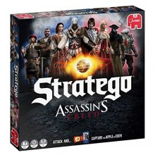 Cover art for Jumbo, Stratego - Assassin's Creed, Strategy Board Game, 2 Players, Ages 8 Year Plus