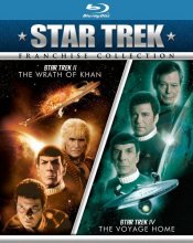 Cover art for Star Trek II: The Wrath of Khan/Star Trek IV: The Voyage Home [Blu-ray]
