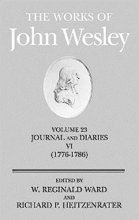 Cover art for The Works of John Wesley Volume 23: Journal and Diaries VI (1776-1786)