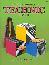 Cover art for WP218 - Bastien Piano Basics - Technic Level 3 (Wp213)