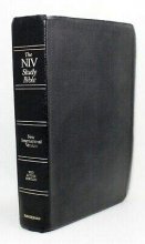 Cover art for The NIV Study Bible New International Version Zondervan 1985 RED Leather