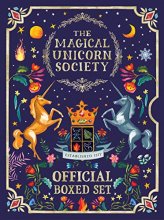 Cover art for The Magical Unicorn Society Official Boxed Set: The Official Handbook and A Brief History of Unicorns (The Magical Unicorn Society, 3)