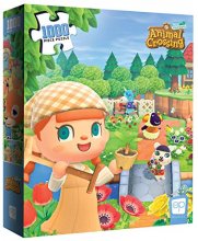 Cover art for Animal Crossing “New Horizons” 1000 Piece Jigsaw Puzzle | Officially Licensed Animal Crossing Merchandise | Collectible Puzzle Featuring Beau, Vesta, Pekow, and Daisy Mae from the Nintendo Switch Game